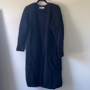 Apiece Apart Handknit Alpaca Cardigan